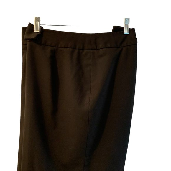 Alex Marie Dress Pants Career Relaxed Leg Fully Lined 16W Black Business Attire - Picture 4 of 6